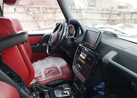 2014 Mercedes-Benz G 63 Amg 4Matic z USA, uszkodzony, nr VIN WDCYC7DF0EX215226